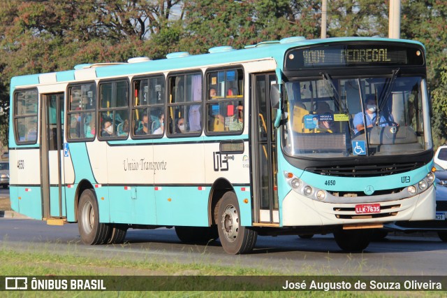 UTB - União Transporte Brasília 4650 na cidade de Brasília, Distrito Federal, Brasil, por José Augusto de Souza Oliveira. ID da foto: 12065037.