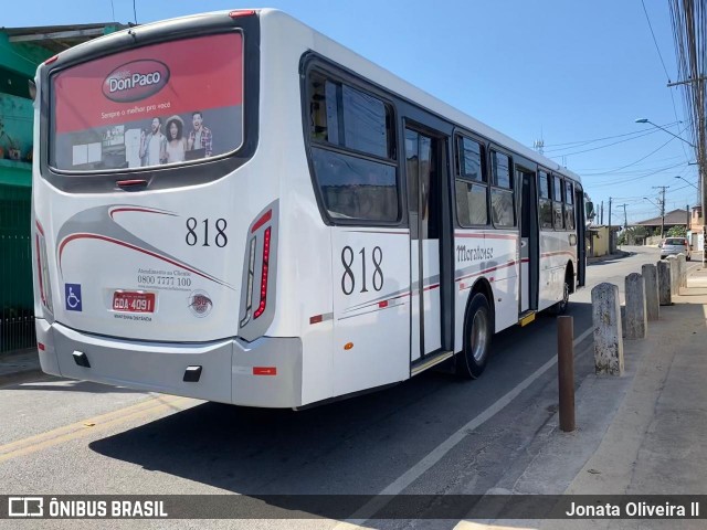 Auto Ônibus Moratense 818 na cidade de Francisco Morato, São Paulo, Brasil, por Jonata Oliveira ll. ID da foto: 12063878.