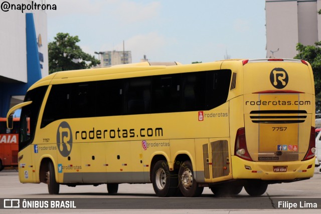 RodeRotas - Rotas de Viação do Triângulo 7757 na cidade de Goiânia, Goiás, Brasil, por Filipe Lima. ID da foto: 12064612.