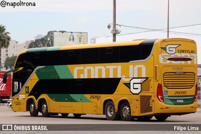 Empresa Gontijo de Transportes 25050 na cidade de Goiânia, Goiás, Brasil, por Filipe Lima. ID da foto: 12064344.
