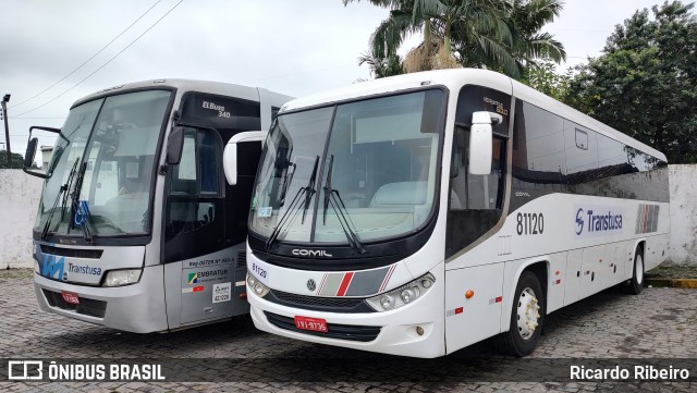 Transtusa - Transporte e Turismo Santo Antônio 81120 na cidade de Joinville, Santa Catarina, Brasil, por Ricardo Ribeiro. ID da foto: 12063832.