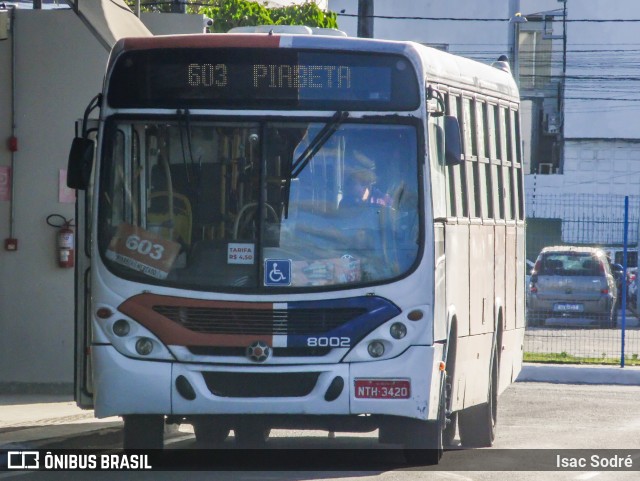 Capital Transportes 8002 na cidade de Aracaju, Sergipe, Brasil, por Isac Sodré. ID da foto: 12063449.