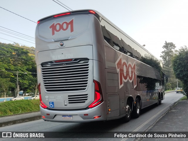 Auto Viação 1001 RJ 108.709 na cidade de Nova Friburgo, Rio de Janeiro, Brasil, por Felipe Cardinot de Souza Pinheiro. ID da foto: 12064203.