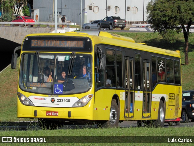 Viação Pioneira 223930 na cidade de Brasília, Distrito Federal, Brasil, por Luis Carlos. ID da foto: 12064130.