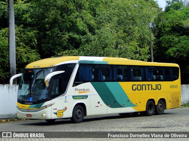 Empresa Gontijo de Transportes 18165 na cidade de Fortaleza, Ceará, Brasil, por Francisco Dornelles Viana de Oliveira. ID da foto: 12064432.