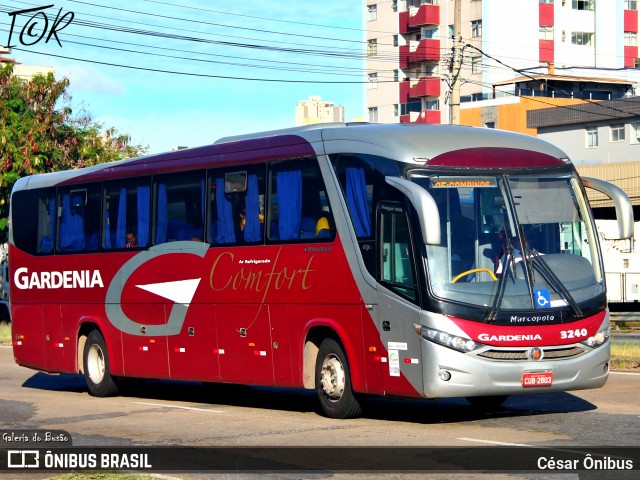Expresso Gardenia 3240 na cidade de Belo Horizonte, Minas Gerais, Brasil, por César Ônibus. ID da foto: 12065423.