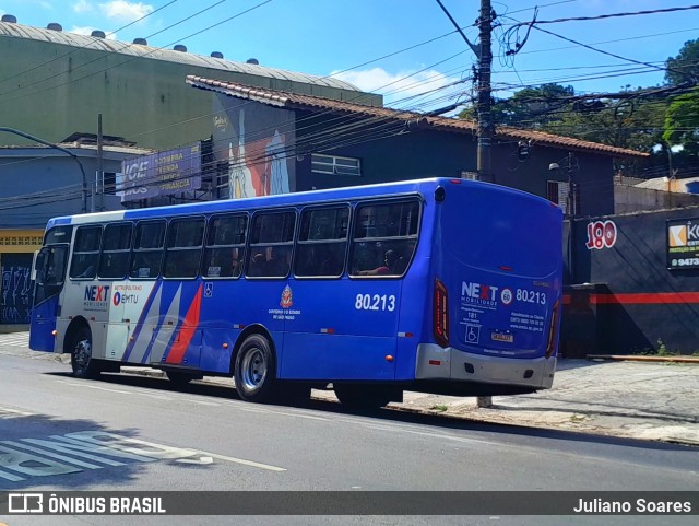 Next Mobilidade - ABC Sistema de Transporte 80.213 na cidade de Santo André, São Paulo, Brasil, por Juliano Soares. ID da foto: 12063401.