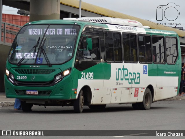 OT Trans - Ótima Salvador Transportes 21499 na cidade de Salvador, Bahia, Brasil, por Ícaro Chagas. ID da foto: 12064116.