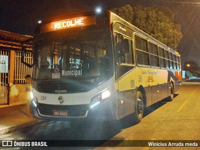 União Transportes 158 na cidade de Várzea Grande, Mato Grosso, Brasil, por Winicius Arruda meda. ID da foto: 12063868.