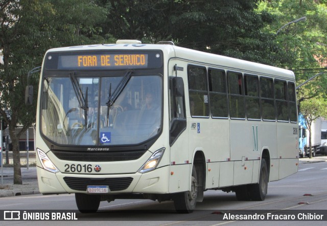 Viação do Sul 26016 na cidade de Curitiba, Paraná, Brasil, por Alessandro Fracaro Chibior. ID da foto: 12063758.