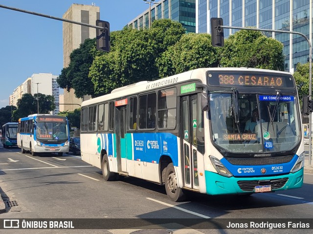 Transportes Campo Grande D53630 na cidade de Rio de Janeiro, Rio de Janeiro, Brasil, por Jonas Rodrigues Farias. ID da foto: 12064328.
