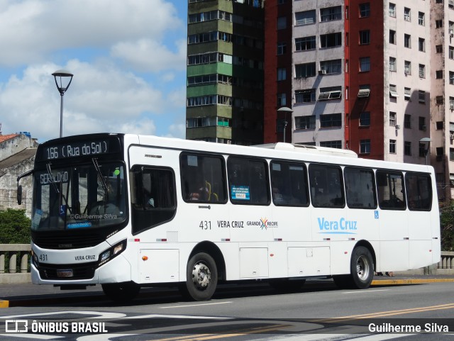 Expresso Vera Cruz 431 na cidade de Jaboatão dos Guararapes, Pernambuco, Brasil, por Guilherme Silva. ID da foto: 12065454.