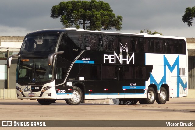 Empresa de Ônibus Nossa Senhora da Penha 61250 na cidade de Curitiba, Paraná, Brasil, por Victor Bruck. ID da foto: 12065457.
