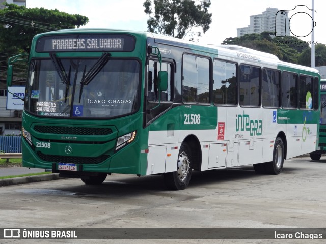 OT Trans - Ótima Salvador Transportes 21508 na cidade de Salvador, Bahia, Brasil, por Ícaro Chagas. ID da foto: 12064110.