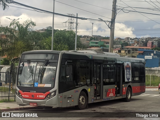 Express Transportes Urbanos Ltda 4 8003 na cidade de São Paulo, São Paulo, Brasil, por Thiago Lima. ID da foto: 12065108.