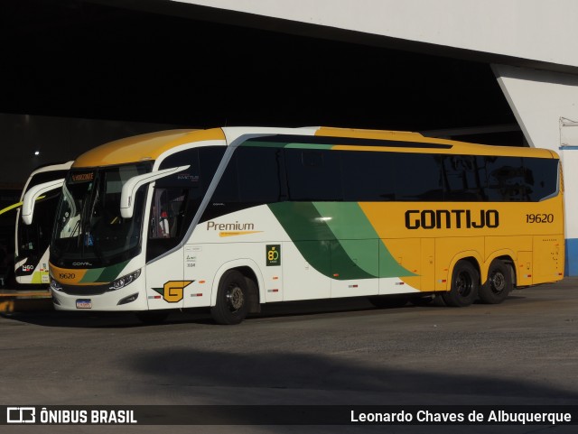 Empresa Gontijo de Transportes 19620 na cidade de Goiânia, Goiás, Brasil, por Leonardo Chaves de Albuquerque. ID da foto: 12064244.