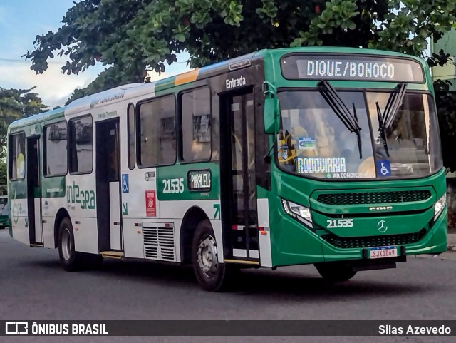 OT Trans - Ótima Salvador Transportes 21535 na cidade de Salvador, Bahia, Brasil, por Silas Azevedo. ID da foto: 12063946.