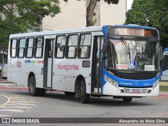 Consórcio Navegantes - 03 > Empresa de Transportes São Sebastião 03010 na cidade de João Pessoa, Paraíba, Brasil, por Alesandro da Mata Silva . ID da foto: 12064442.
