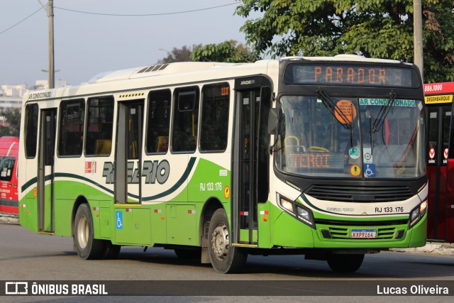 Expresso Real Rio RJ 133.176 na cidade de Niterói, Rio de Janeiro, Brasil, por Lucas Oliveira. ID da foto: 12064395.