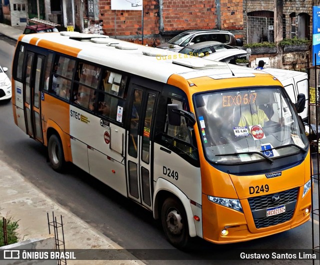 STEC - Subsistema de Transporte Especial Complementar D-249 na cidade de Salvador, Bahia, Brasil, por Gustavo Santos Lima. ID da foto: 12063550.