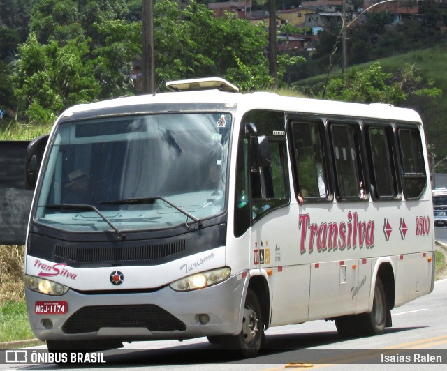 TranSilva Turismo 2500 na cidade de Santos Dumont, Minas Gerais, Brasil, por Isaias Ralen. ID da foto: 12065668.