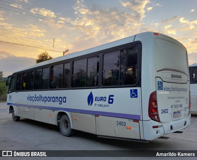 Viação Ituporanga 2402 na cidade de Ituporanga, Santa Catarina, Brasil, por Amarildo Kamers. ID da foto: 12065010.