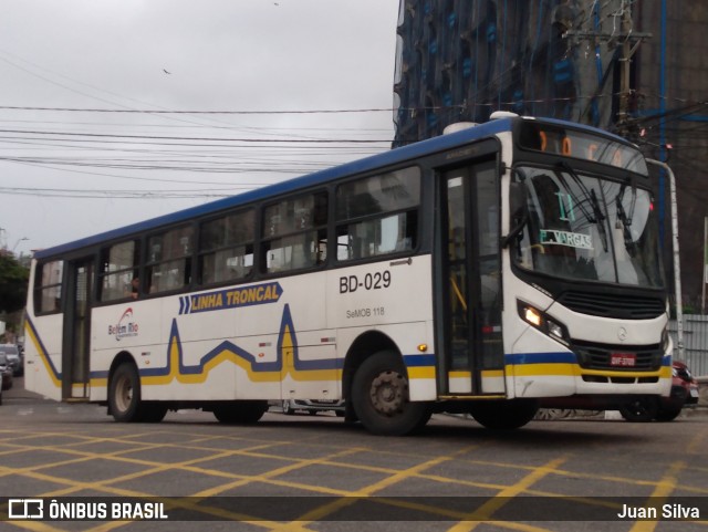 Belém Rio Transportes BD-029 na cidade de Belém, Pará, Brasil, por Juan Silva. ID da foto: 12063647.