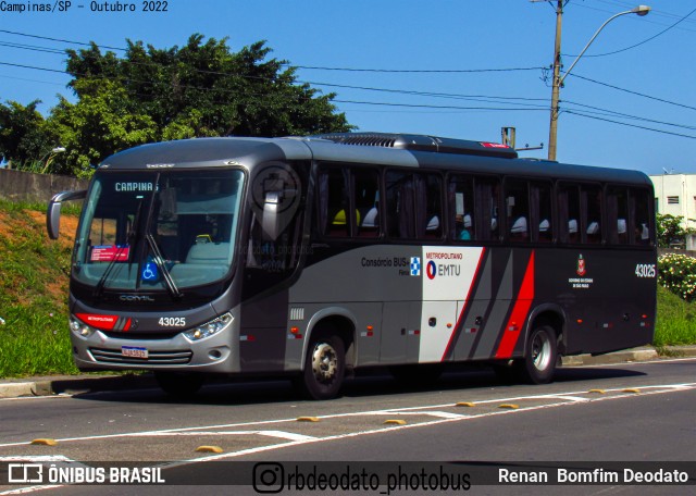 Rápido Expresso Fênix Viação 43025 na cidade de Campinas, São Paulo, Brasil, por Renan  Bomfim Deodato. ID da foto: 12065196.
