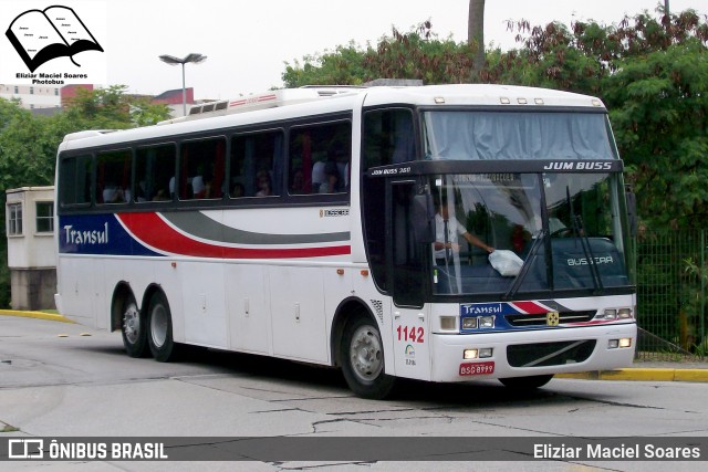 Transul Transportes Coletivos 1142 na cidade de São Paulo, São Paulo, Brasil, por Eliziar Maciel Soares. ID da foto: 12065015.