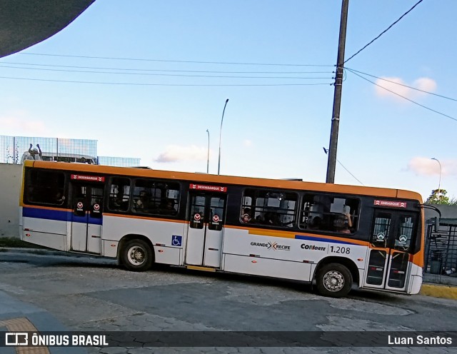 Cidade Alta Transportes 1.208 na cidade de Recife, Pernambuco, Brasil, por Luan Santos. ID da foto: 12064519.