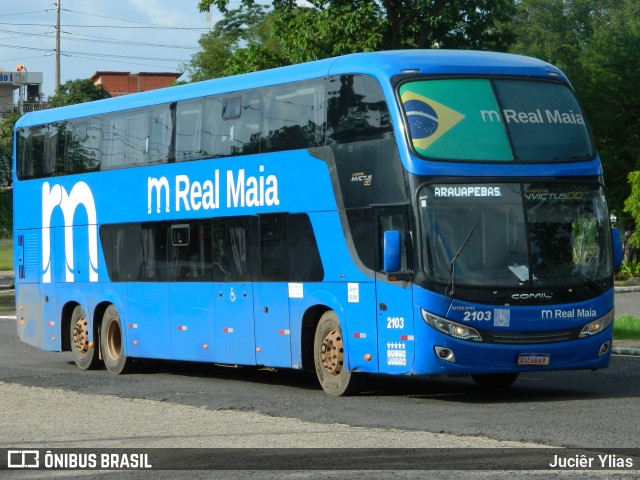 Real Maia 2103 na cidade de Teresina, Piauí, Brasil, por Juciêr Ylias. ID da foto: 12064343.