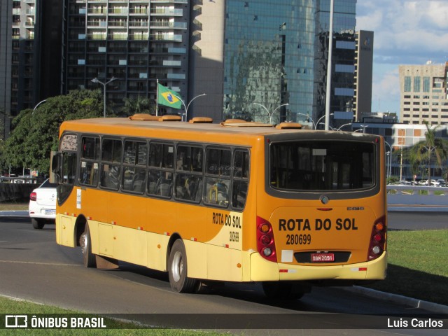 Rota do Sol Turismo 280699 na cidade de Brasília, Distrito Federal, Brasil, por Luis Carlos. ID da foto: 12064137.