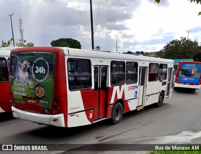 Integração Transportes 0412094 na cidade de Manaus, Amazonas, Brasil, por Bus de Manaus AM. ID da foto: 12064496.