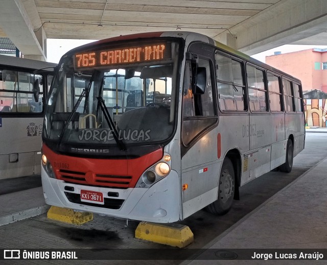 Transportes Barra D13062 na cidade de Rio de Janeiro, Rio de Janeiro, Brasil, por Jorge Lucas Araújo. ID da foto: 12063802.