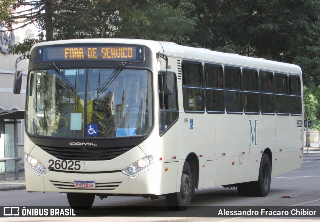 Viação do Sul 26025 na cidade de Curitiba, Paraná, Brasil, por Alessandro Fracaro Chibior. ID da foto: 12063764.
