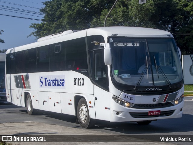 Transtusa - Transporte e Turismo Santo Antônio 81120 na cidade de Joinville, Santa Catarina, Brasil, por Vinicius Petris. ID da foto: 12065009.