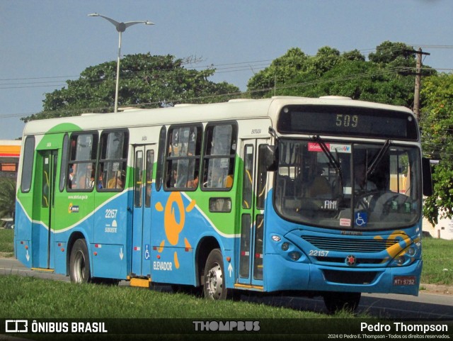 Nova Transporte 22157 na cidade de Serra, Espírito Santo, Brasil, por Pedro Thompson. ID da foto: 12064066.