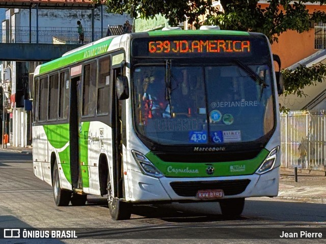 Caprichosa Auto Ônibus B27044 na cidade de Rio de Janeiro, Rio de Janeiro, Brasil, por Jean Pierre. ID da foto: 12064836.