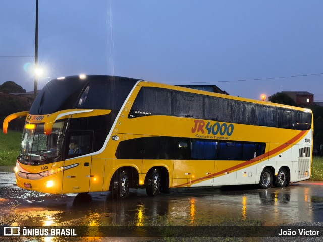 JR 4000 Transportes 4008 na cidade de São Luís, Maranhão, Brasil, por João Victor. ID da foto: 12064878.