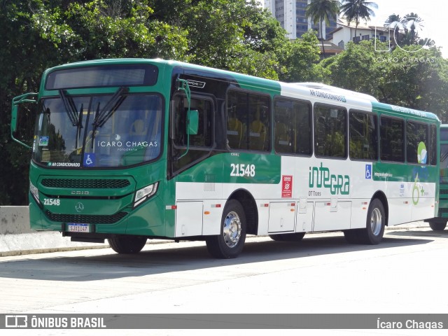 OT Trans - Ótima Salvador Transportes 21548 na cidade de Salvador, Bahia, Brasil, por Ícaro Chagas. ID da foto: 12064070.