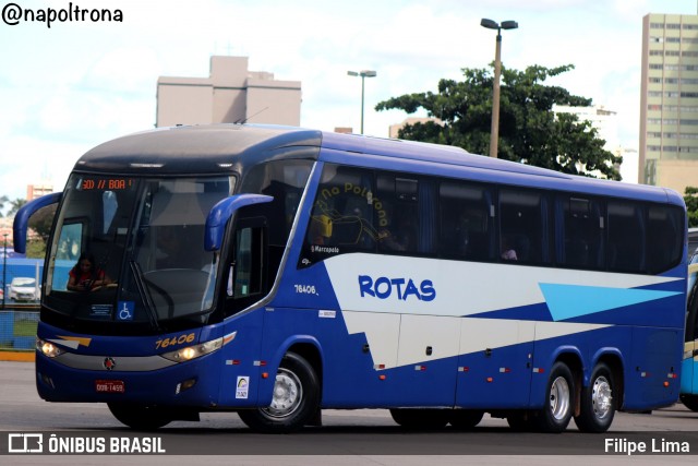 RodeRotas - Rotas de Viação do Triângulo 76406 na cidade de Goiânia, Goiás, Brasil, por Filipe Lima. ID da foto: 12064528.