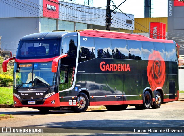 Expresso Gardenia 4450 na cidade de Alfenas, Minas Gerais, Brasil, por Lucas Elson de Oliveira. ID da foto: 12065702.