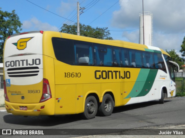 Empresa Gontijo de Transportes 18610 na cidade de Teresina, Piauí, Brasil, por Juciêr Ylias. ID da foto: 12064226.