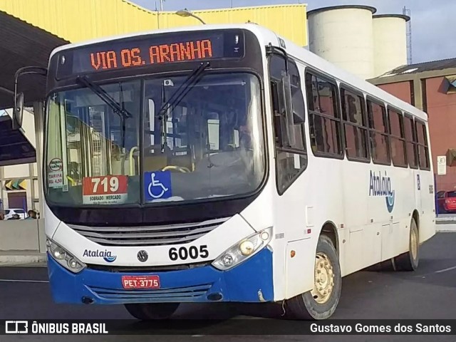 Viação Atalaia Transportes 6005 na cidade de Aracaju, Sergipe, Brasil, por Gustavo Gomes dos Santos. ID da foto: 12063820.