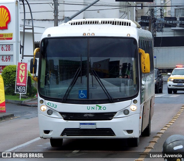 Empresa União de Transportes 4133 na cidade de Criciúma, Santa Catarina, Brasil, por Lucas Juvencio. ID da foto: 12065159.