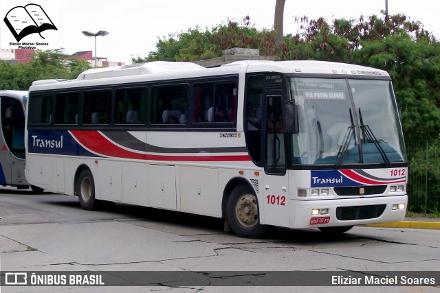 Transul Transportes Coletivos 1012 na cidade de São Paulo, São Paulo, Brasil, por Eliziar Maciel Soares. ID da foto: 12065012.