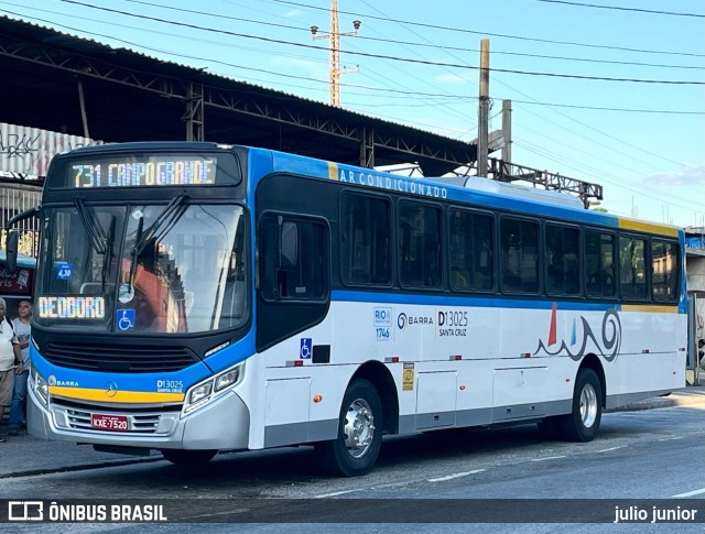Transportes Barra D13025 na cidade de Rio de Janeiro, Rio de Janeiro, Brasil, por julio junior. ID da foto: 12063634.