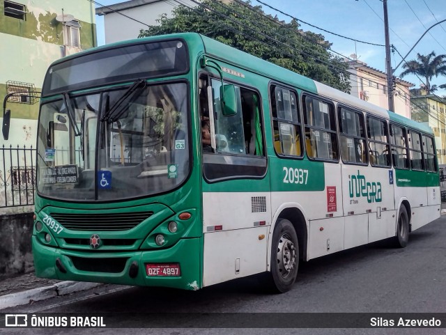 OT Trans - Ótima Salvador Transportes 20937 na cidade de Salvador, Bahia, Brasil, por Silas Azevedo. ID da foto: 12063943.
