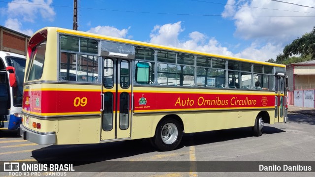 Auto Omnibus Circullare 09 na cidade de Poços de Caldas, Minas Gerais, Brasil, por Danilo Danibus. ID da foto: 12064740.