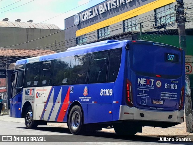 Next Mobilidade - ABC Sistema de Transporte 81.109 na cidade de Santo André, São Paulo, Brasil, por Juliano Soares. ID da foto: 12063405.